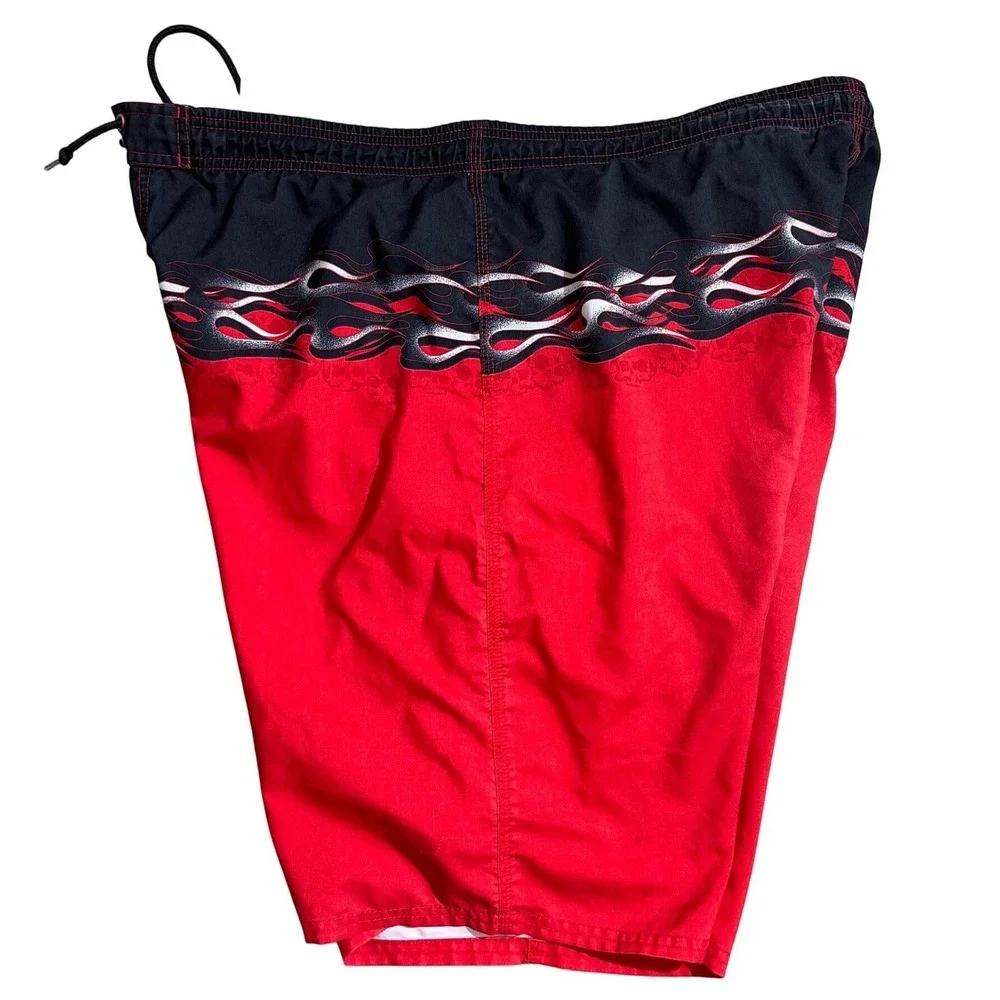 Vintage OP Board Shorts Men's 38″ Waist 90s Ocean Pacific Swim Trunks